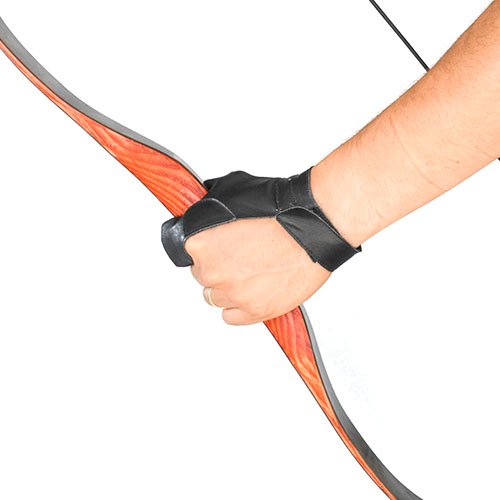 Leather 3 Finger Archery Glove Soul Archer Traditional Archery Perth